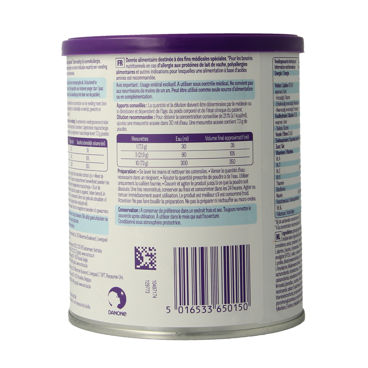 Neocate Junior neutraal 400.00 Gram