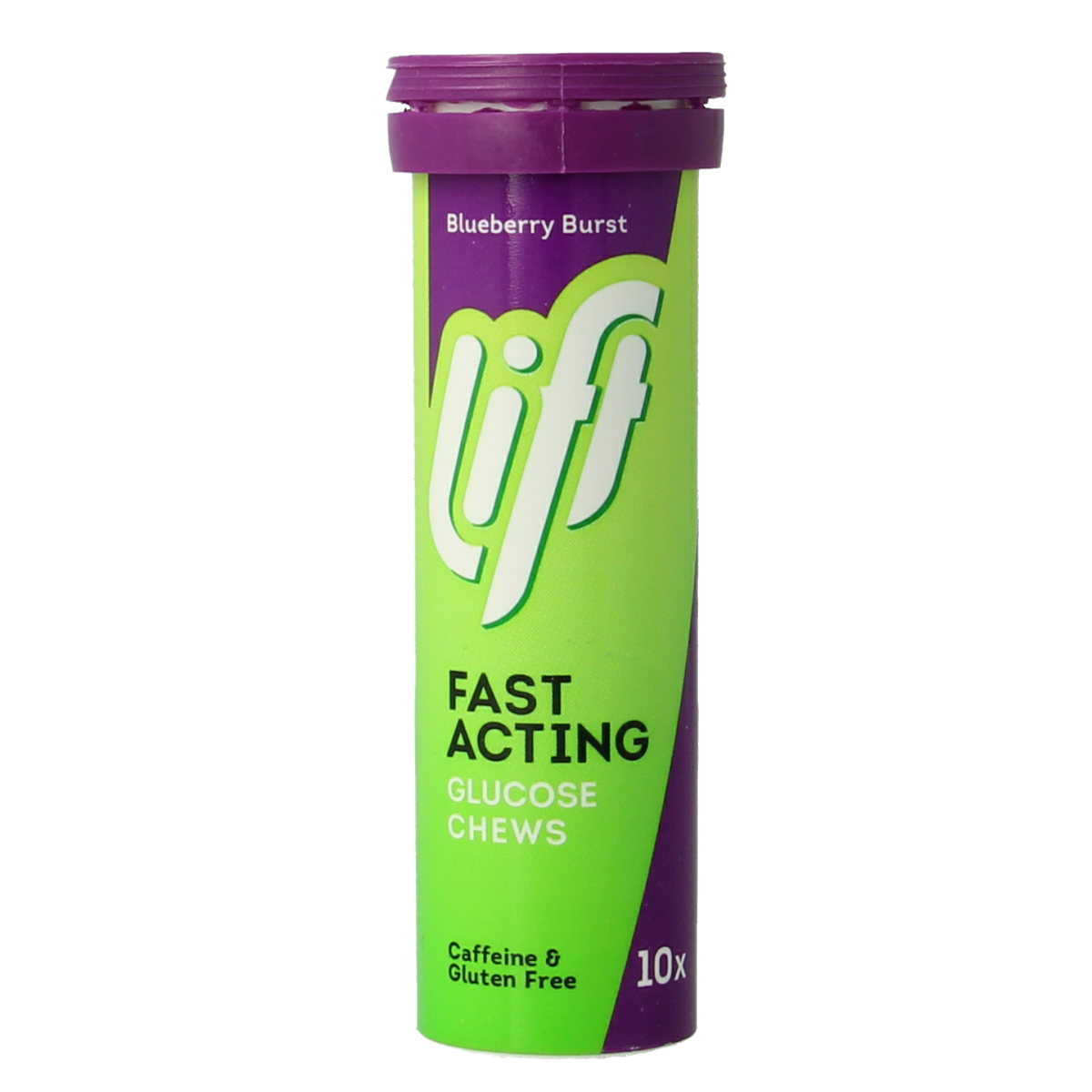 Lift LIFT GlucoTabs blueberry/bosbes buisje  10.00 Tabletten