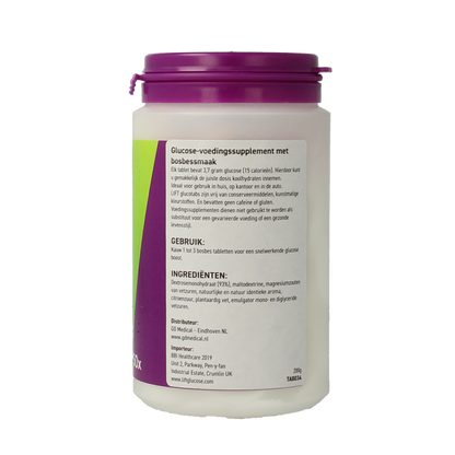 Lift LIFT GlucoTab blueberry/bosbes pot 50.00 Tabletten