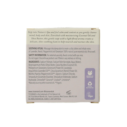 Tisserand Zeep lavendel & neroli 100 Gram