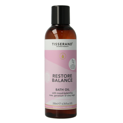 Tisserand Bath oil restore balance 200 Milliliter