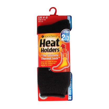 Heat Holders Ladies original socks maat 4-8 charcoal 1.00 Paar