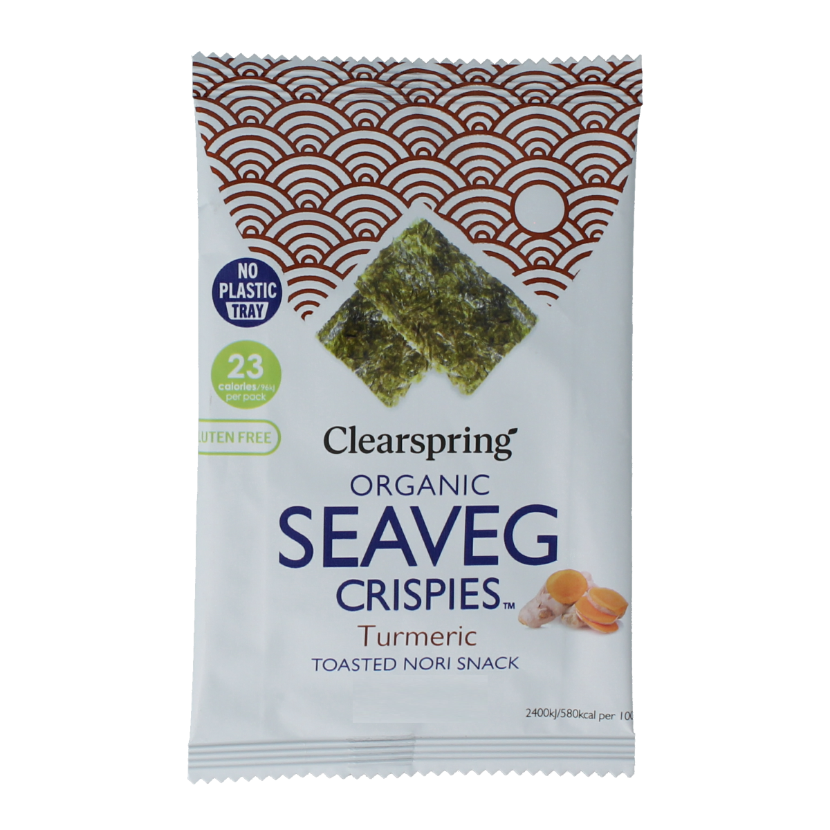 Clearspring Seaveg - Crispies turmeric bio 4.00 Gram