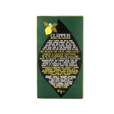 Clipper Lemon & ginger tea bio 20 Zakjes