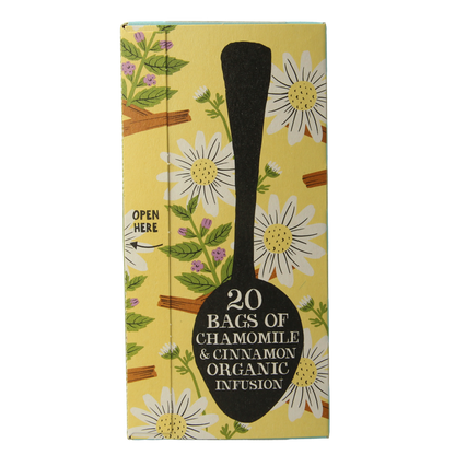 Clipper Chamomile & cinnamon organic infusion bio 20.00 Zakjes
