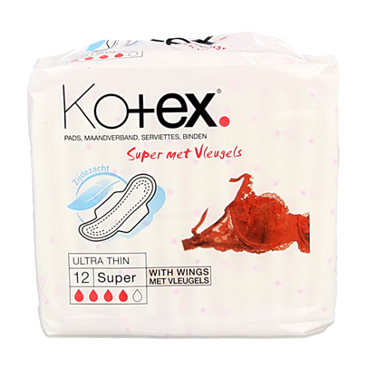 Kotex Ultra super plus met vleugels 12 Stuks