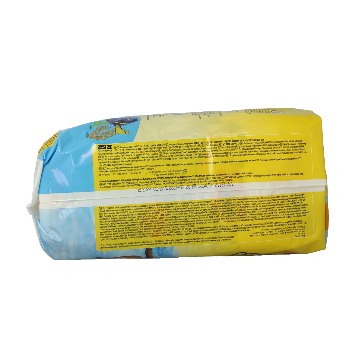 Huggies Little swimmers maat 5-6 12-18kg 11.00 Stuks
