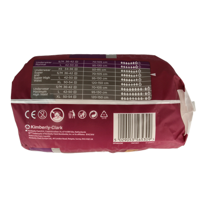 Depend Pants female super maat S/M 10.00 Stuks
