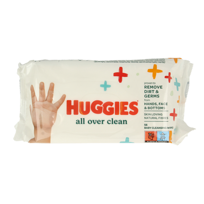 Huggies Doekjes all over clean 56 Stuks