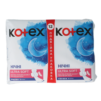 Kotex Ultra soft duo 12 Stuks