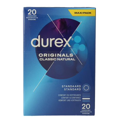 Durex Classic natural 20.00 Stuks