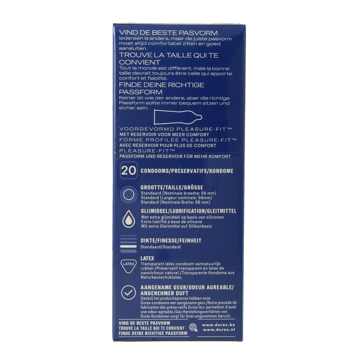 Durex Classic natural 20.00 Stuks