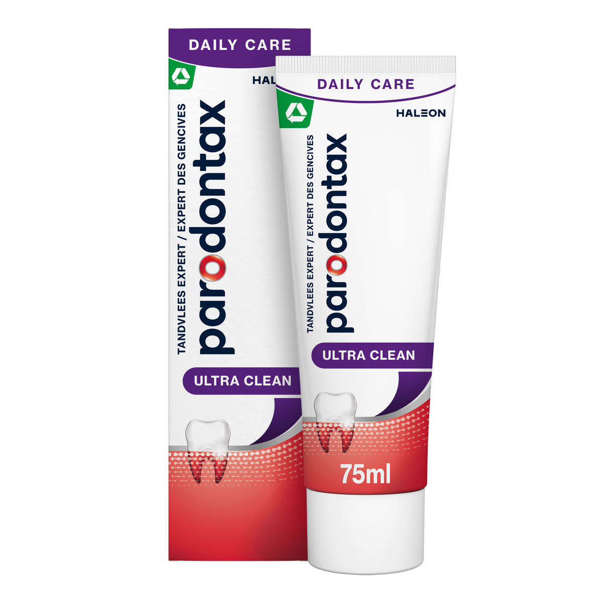 Parodontax Tandpasta ultra clean 75.00 Milliliter