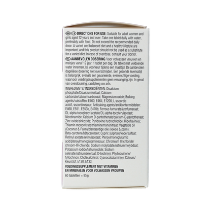 Centrum Centrum Women Advanced 60.00 Stuks
