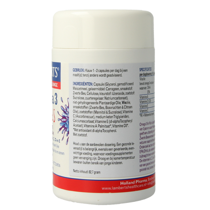 Lamberts Visolie omega 3 for kids 100 Capsules