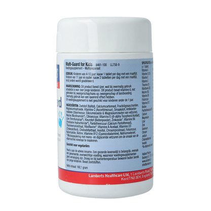 Lamberts Multi-Guard for kids multi kauwtabletten 100.00 Kauwtabletten