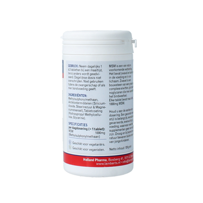 Lamberts MSM 1000mg 120 Tabletten