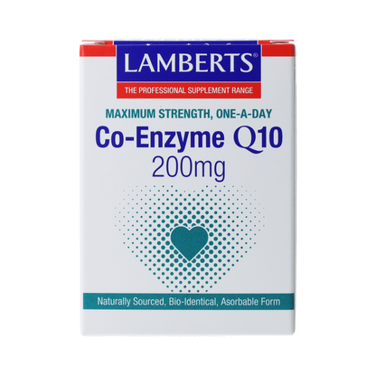 Lamberts Co enzym Q10 200mg 60.00 Vegetarische capsules