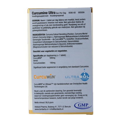Lamberts Curcumine ultra 100mg - kurkuma 60 Tabletten