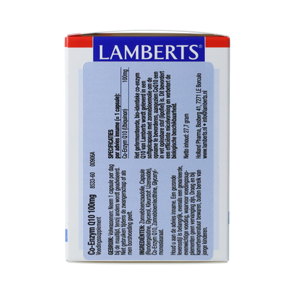 Lamberts Co enzym Q10 100mg 60.00 Capsules