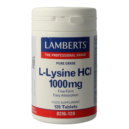Lamberts L-Lysine 1000mg 120.00 Tabletten