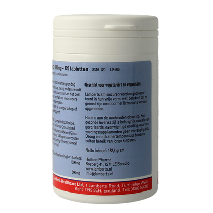 Lamberts L-Lysine 1000mg 120.00 Tabletten