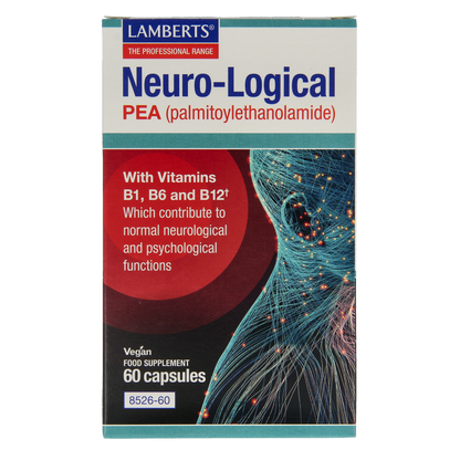 Lamberts Neuro-logical PEA 200mg palmitoylethanolamide 60.00 Capsules
