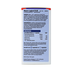 Lamberts Neuro-logical Plus PEA 400mg palmitoylethanolamide 60.00 Capsules