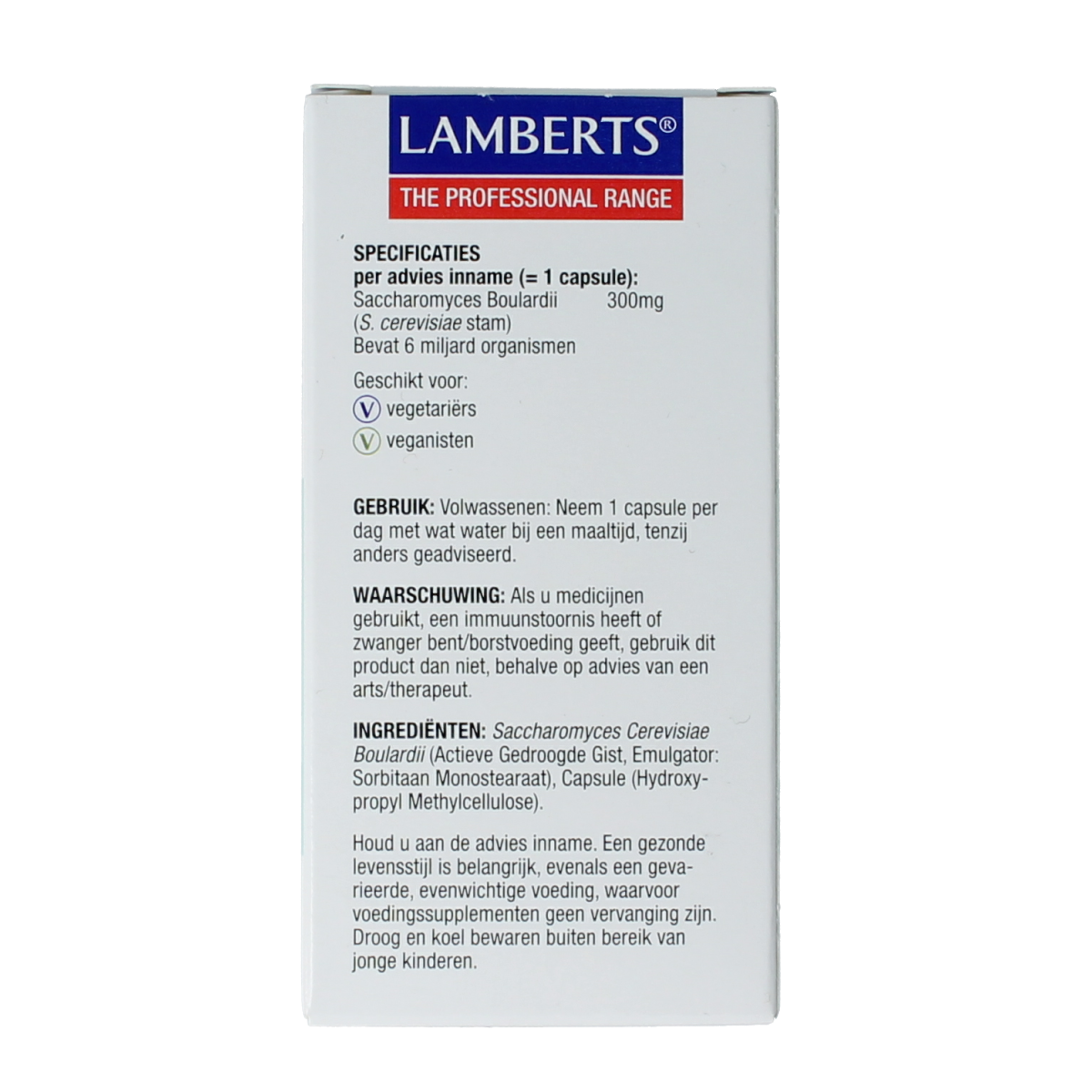 Lamberts Saccharomyces boulardii 30.00 Capsules