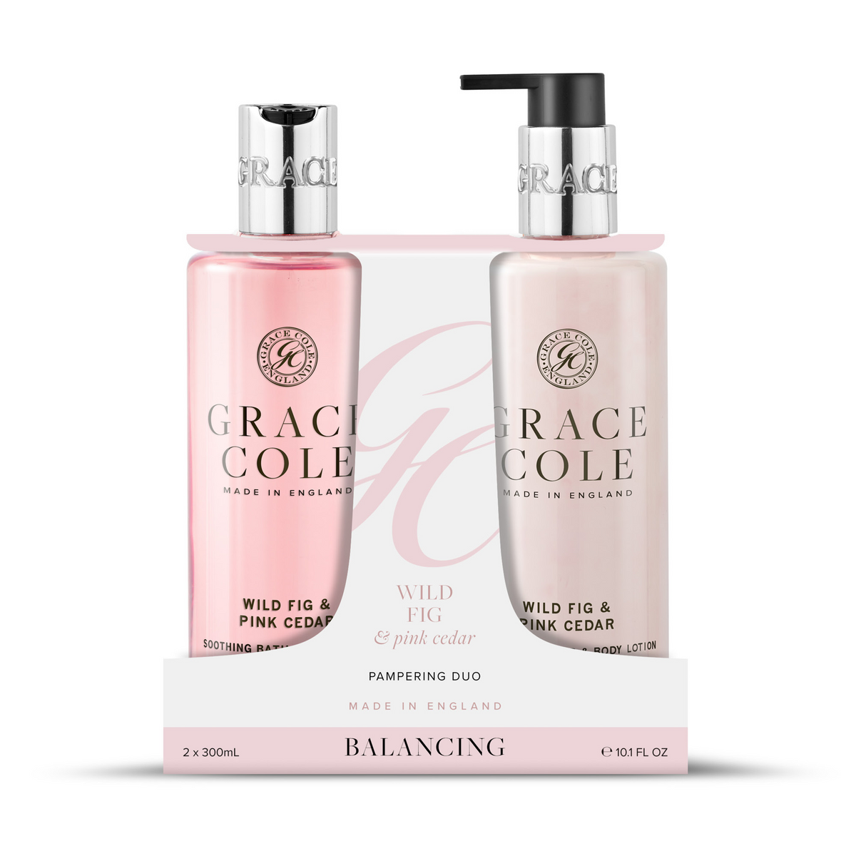 Grace Cole Wild fig & cedar bodycare duo 2.00 Stuks