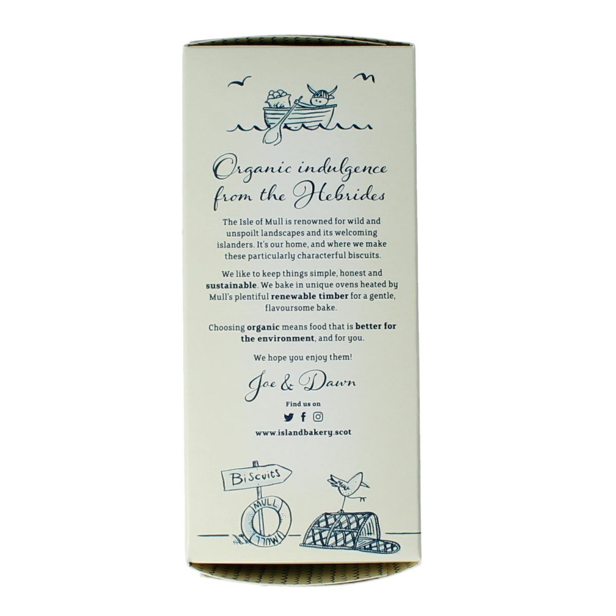 Island Bakery Lemon melts koekjes bio 133.00 Gram