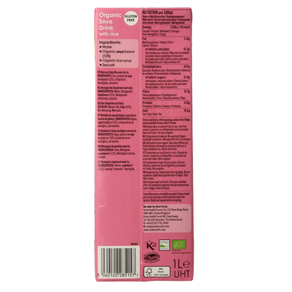 Rude Health Sojadrink bio 1.00 Liter