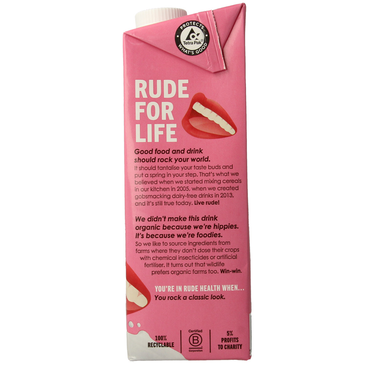 Rude Health Sojadrink bio 1.00 Liter