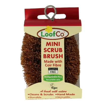 Loofco Mini afwasborstel kokos bio 1.00 Stuks