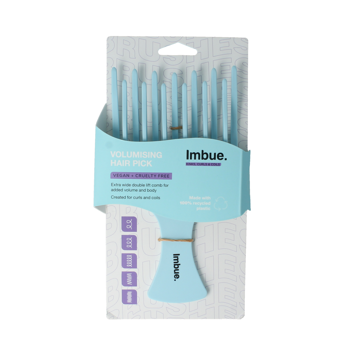 Imbue Volumising hair pick 1.00 Stuks