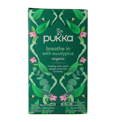 Pukka Breathe in bio 20.00 Zakjes
