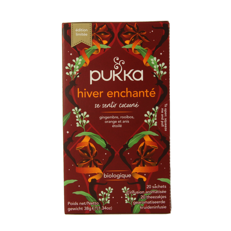 Pukka Winter warmer bio 20 Zakjes
