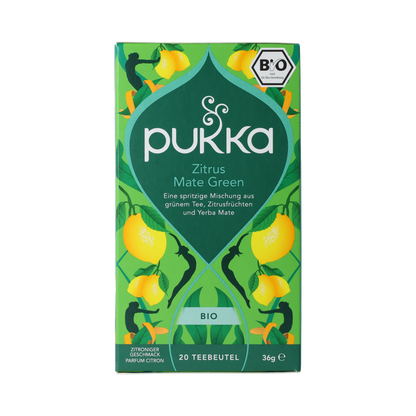 Pukka Citrus Yerba Green bio 20.00 Zakjes
