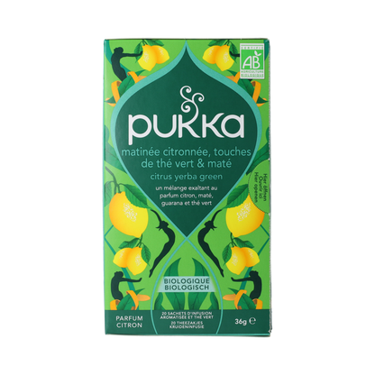 Pukka Citrus Yerba Green bio 20.00 Zakjes