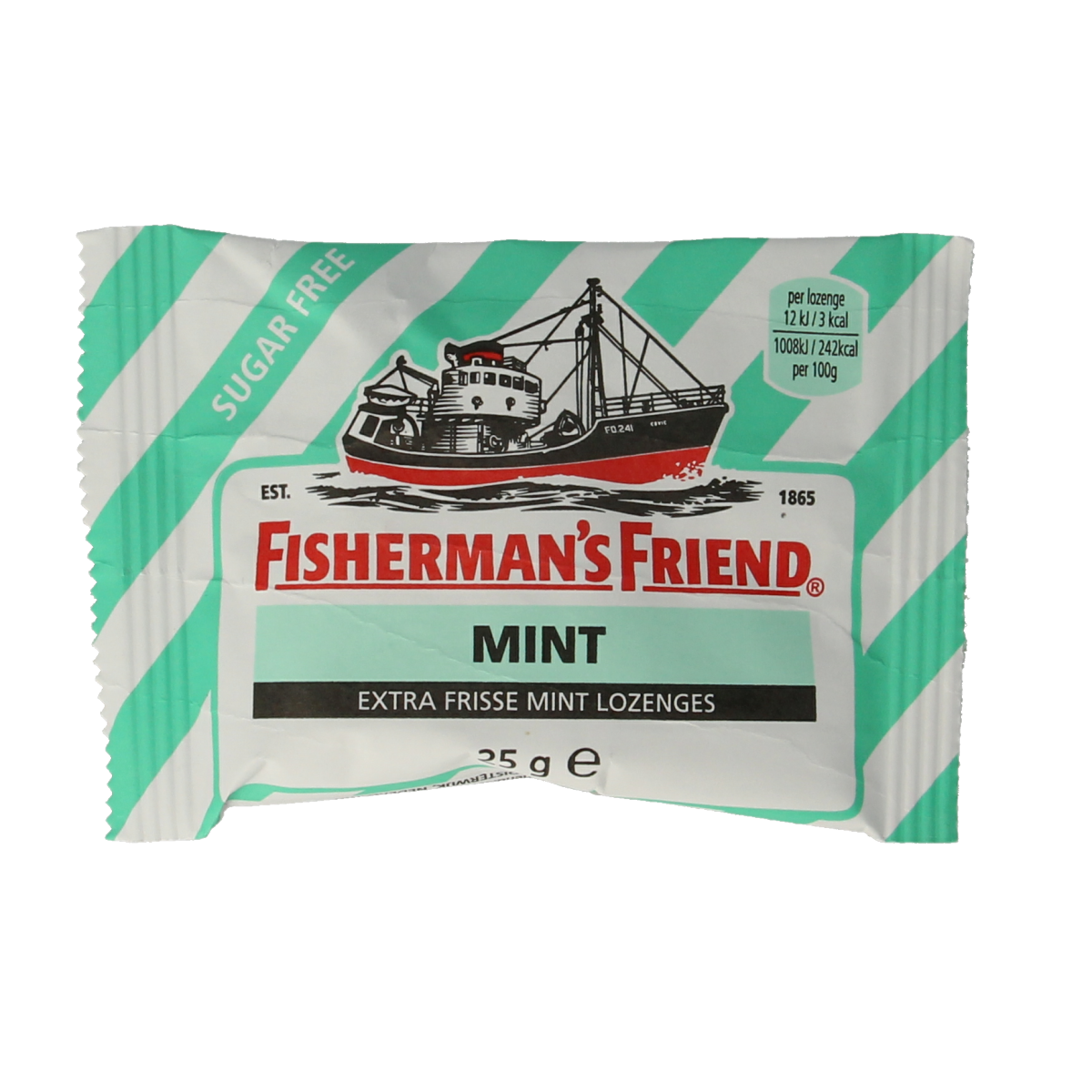 Fisherman's Friend Mint suikervrij 25.00 Gram