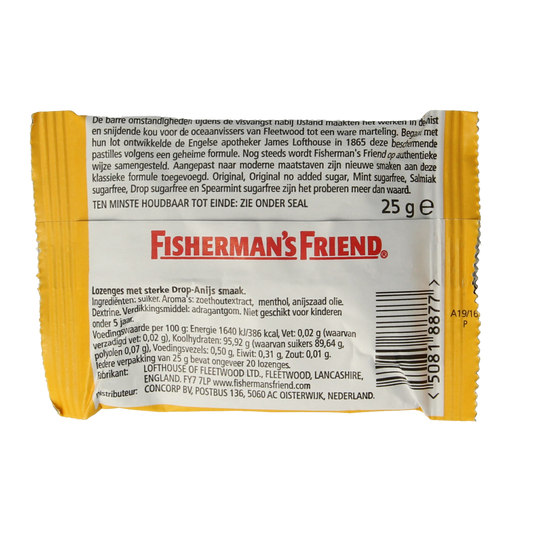 Fisherman's Friend Sterk drop-anijs 25.00 Gram
