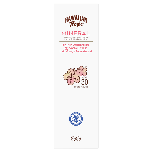 Hawaiian Tropic Mineral sunmilk face SPF30 50.00 Milliliter