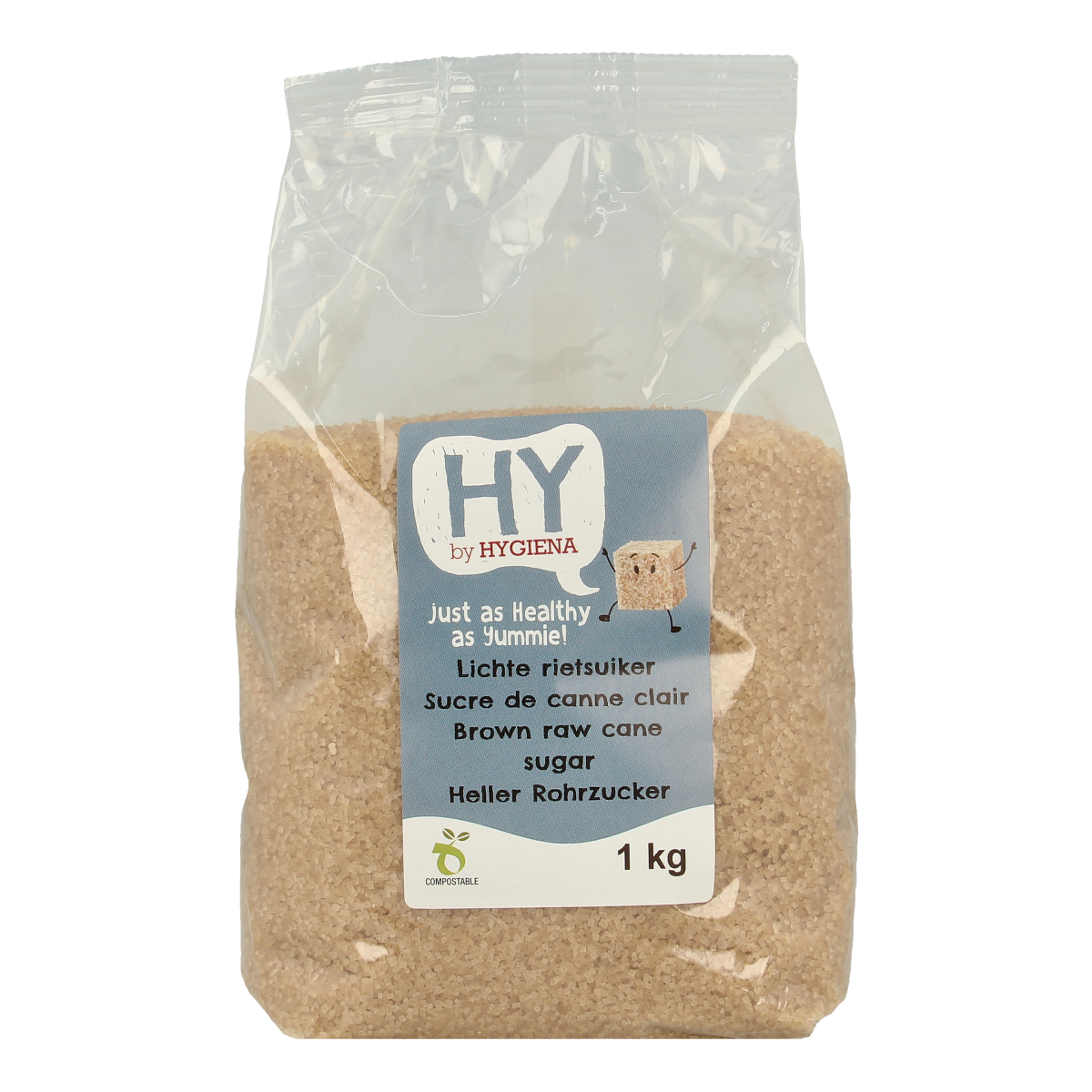 Hygiena Lichte rietsuiker 1.00 Kilogram