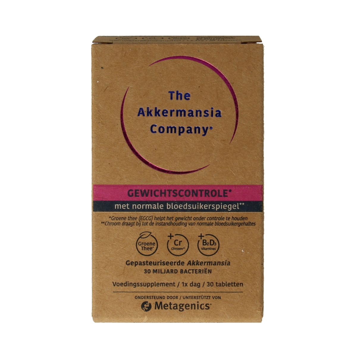Akkermansia Akkermansia gewichtscontrole V2 NFD 30.00 Tabletten