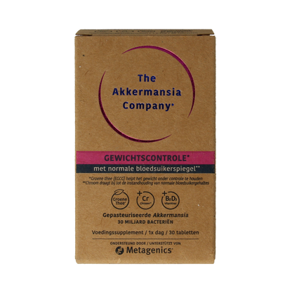 Akkermansia Akkermansia gewichtscontrole V2 NFD 30.00 Tabletten