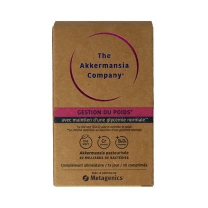 Akkermansia Akkermansia gewichtscontrole V2 NFD 30.00 Tabletten