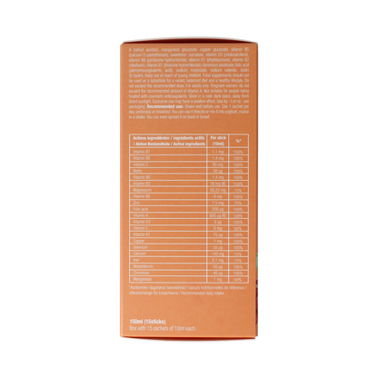 Purasana Multivit liquid gelstick 10ml 15.00 Stuks