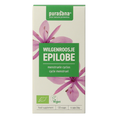 Purasana Wilgenroosje vegan bio 120.00 Vegetarische capsules