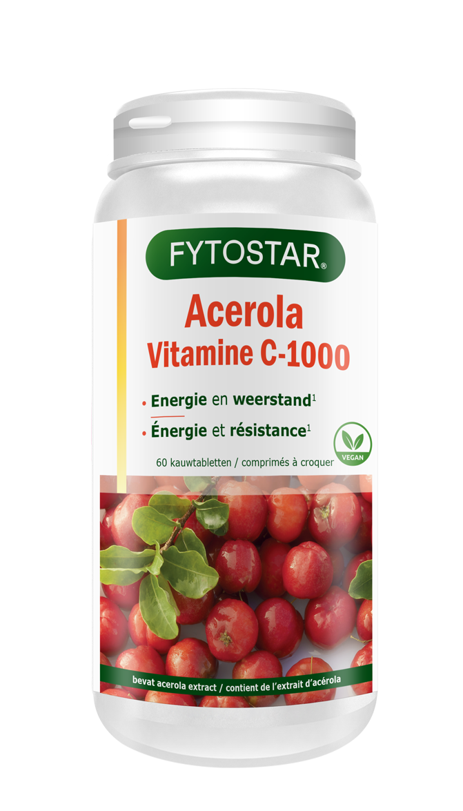 Fytostar Vitamine C 1000 acerola 60.00 Zuigtabletten