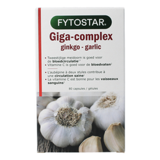 Fytostar Giga complex knoflook 80.00 Capsules